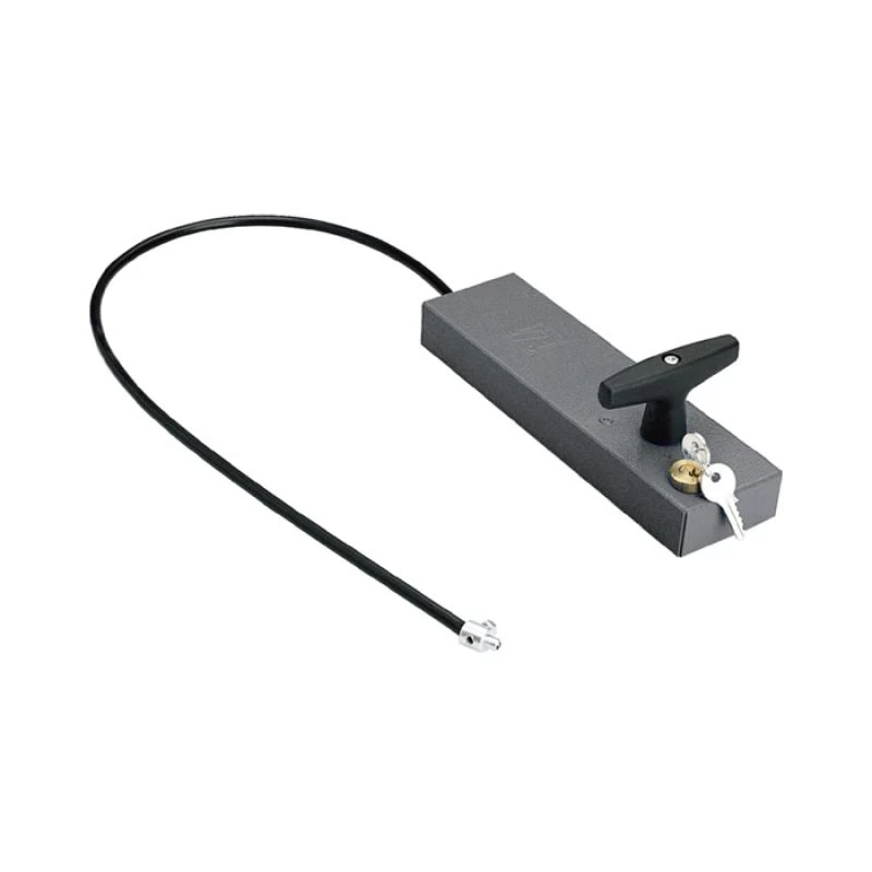 Poignée De Déblocage Avec Clé Personnalisée Et Corde De Renvoi Lg 7m C-BX CAME 3 Poignée De Déblocage Avec Clé Personnalisée Et Corde De Renvoi Lg 7m C-BX CAME