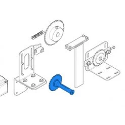 Came Pièce Détachée Arbre Transmission C-bx 119ricx013