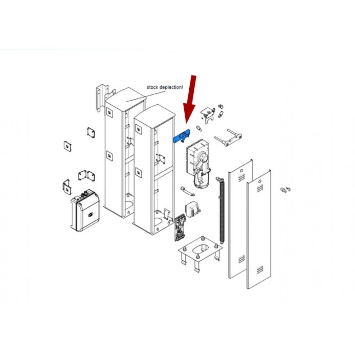 Came Pièce Détachée Butée Mécanique Réglable 2,5-3,25-3,75-4m 11... 4 Came Pièce Détachée Butée Mécanique Réglable 2,5-3,25-3,75-4m 11... – Image 2