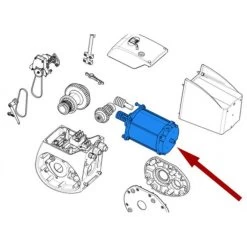Came Pièce Détachée Du Groupe Moteur C-bx 119ricx040