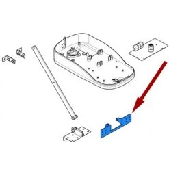 Came Pièce Détachée étrier Fixation Tête Ver 119rie109