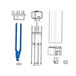Came Pièce Détachée Tige Déverrouillage Stylo 119rid347