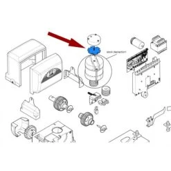 Came Pièce Détachée Verrouillage électrique Bx Bk 119ribx034