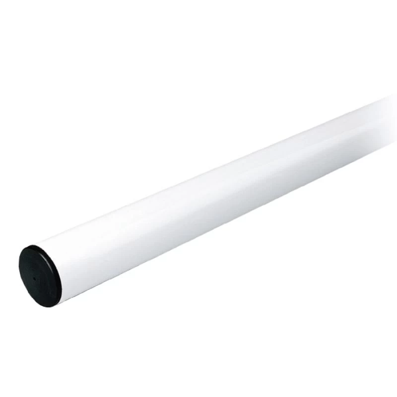 Lisse à Section Tubulaire En Aluminium Peint Blanc Ø60mm L = 4200 Mm CAME 3 Lisse à Section Tubulaire En Aluminium Peint Blanc Ø60mm L = 4200 Mm CAME