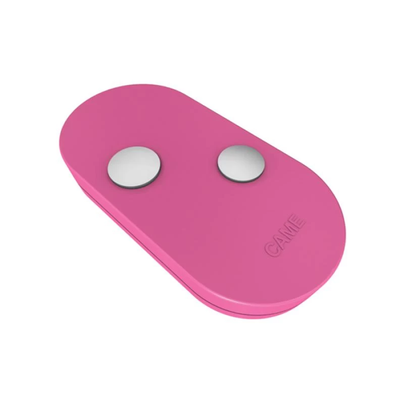 TOPD2RPS Télécommande 2 Canaux Rose à Code Tournant CAME 3 TOPD2RPS Télécommande 2 Canaux Rose à Code Tournant CAME